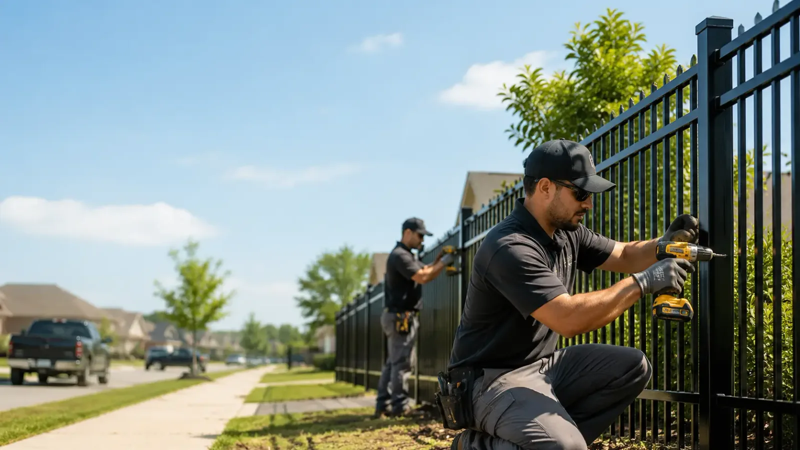 Metal Fence Installation in Powderly, TX